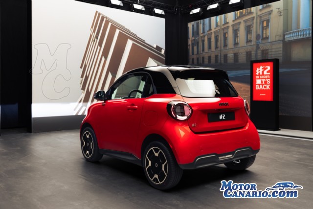 El smart #2 recupera la esencia del Fortwo: eléctrico, biplaza y con solo 2,75 metros de longitud